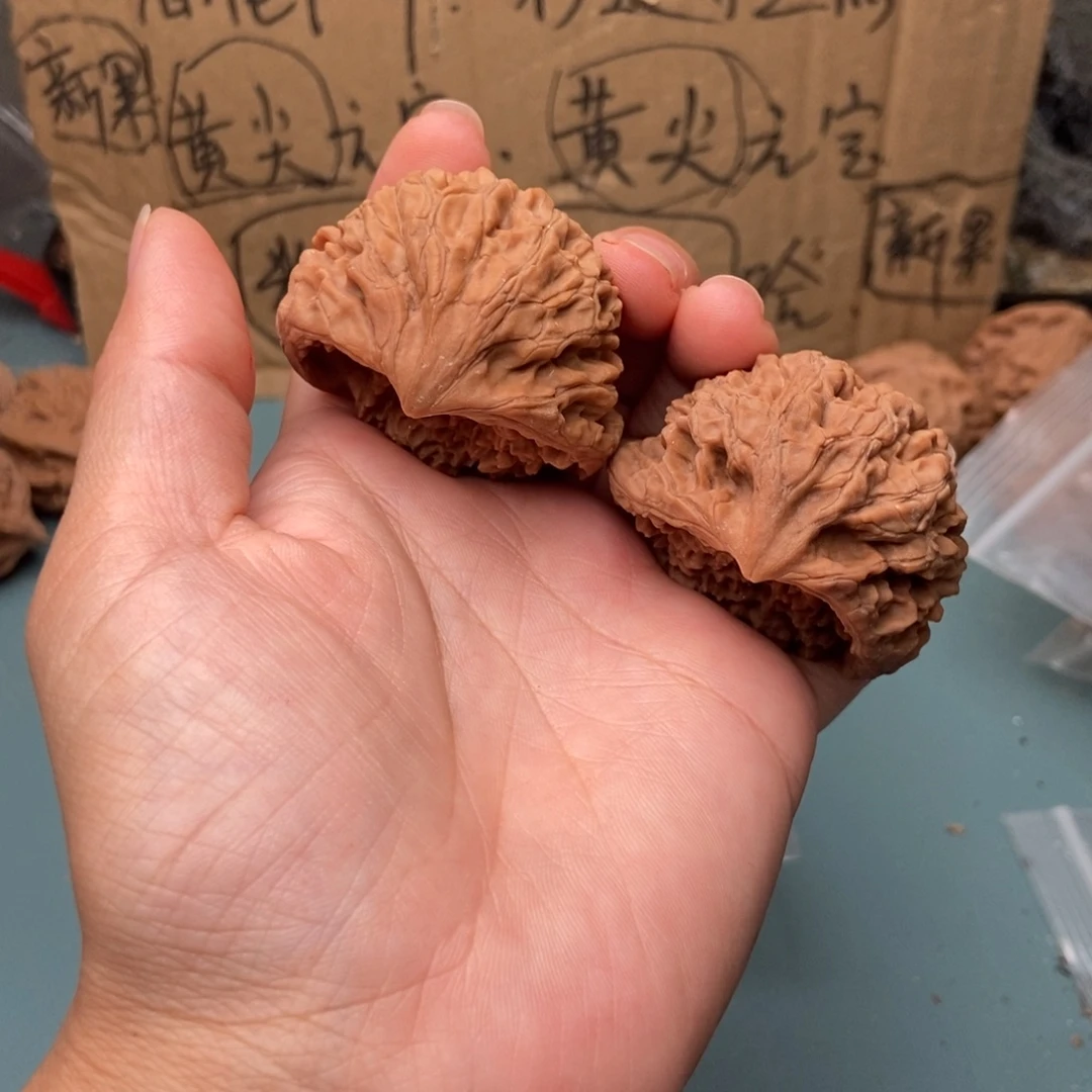 笏***竻吊坠文玩核桃蛇头77