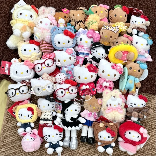 【平替】kitty毛绒挂件合集包包挂件可爱甜心公仔玩偶挂饰