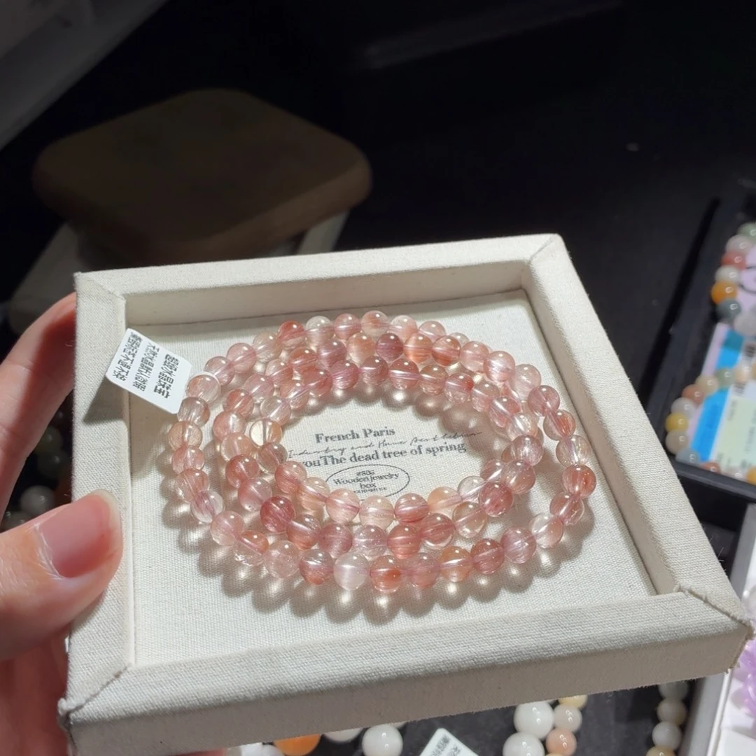 水晶手链未镶嵌322多样性发货一-  6+