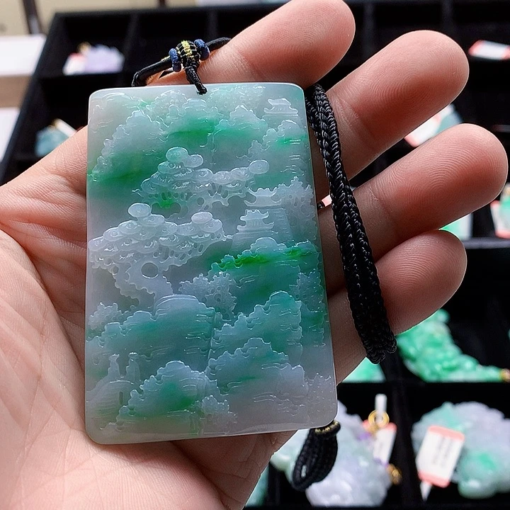 颈饰未镶嵌翡翠翡翠