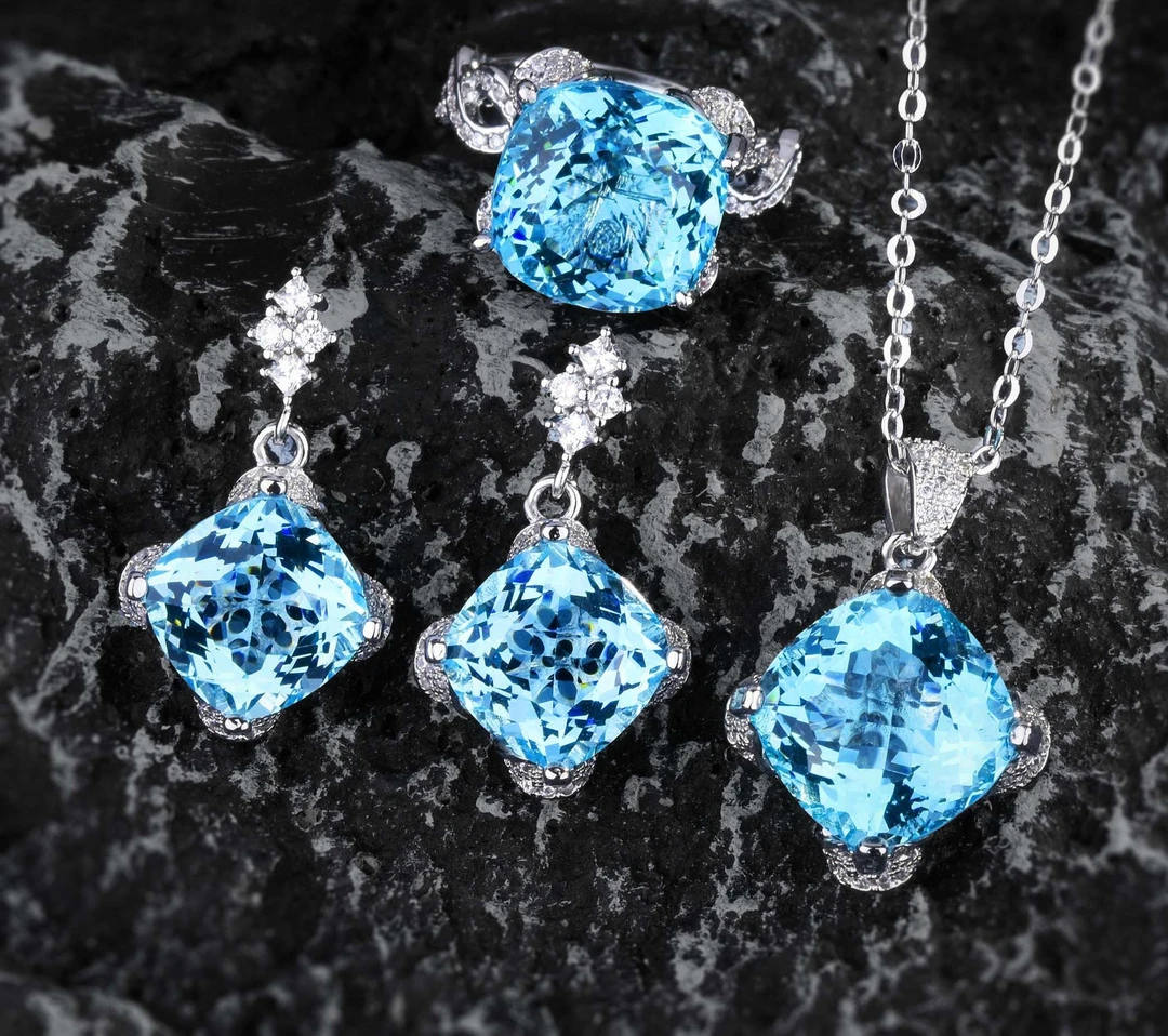 福莉 丝带梦幻冰三件套装 蓝绿紫