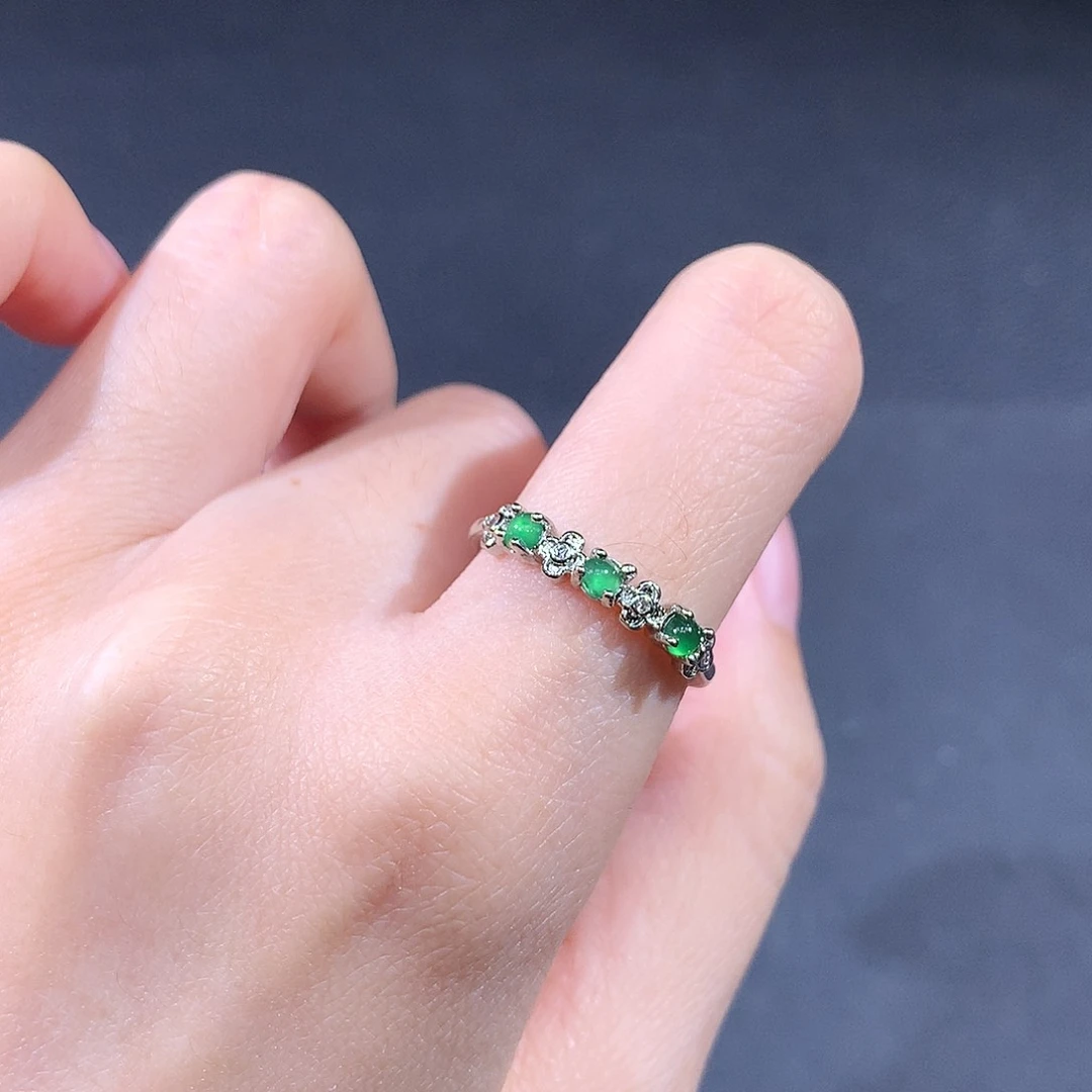 未镶嵌戒指翡翠翡翠