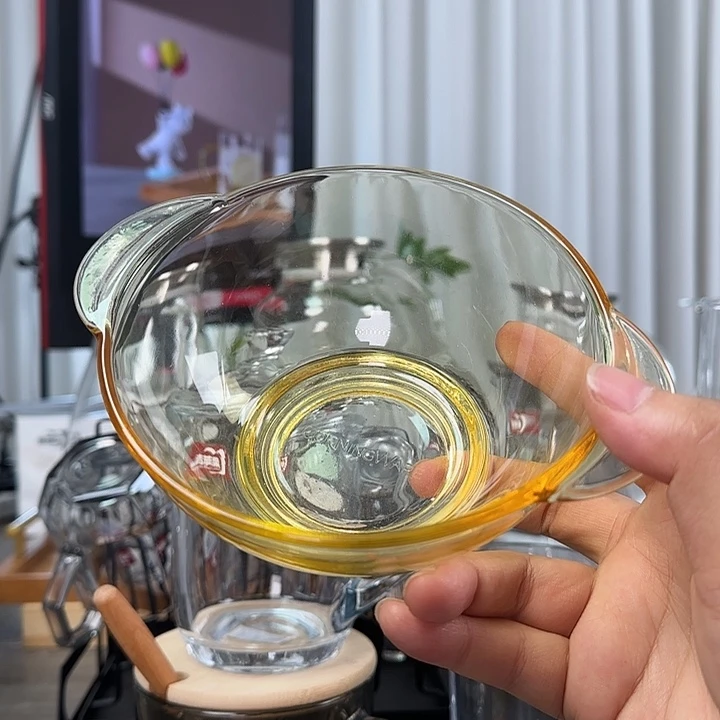 水晶玻璃无盖款六只双耳碗