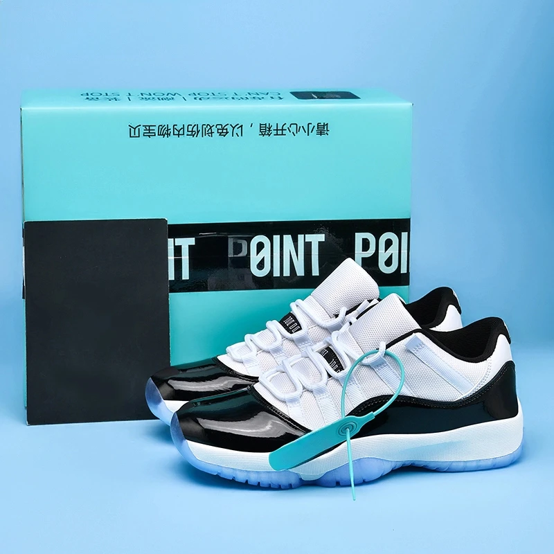 AJ11康扣男鞋夏季乔11正品莆田大魔王运动篮球鞋时尚百搭高帮鞋女