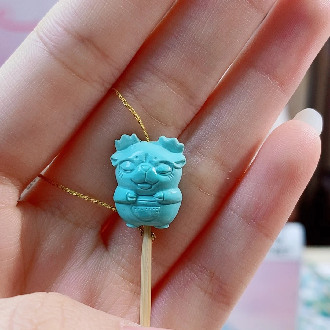 未镶嵌绿松石珠宝奇石