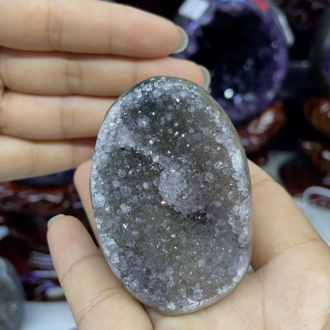 未镶嵌紫晶大型摆件（非配饰）莹