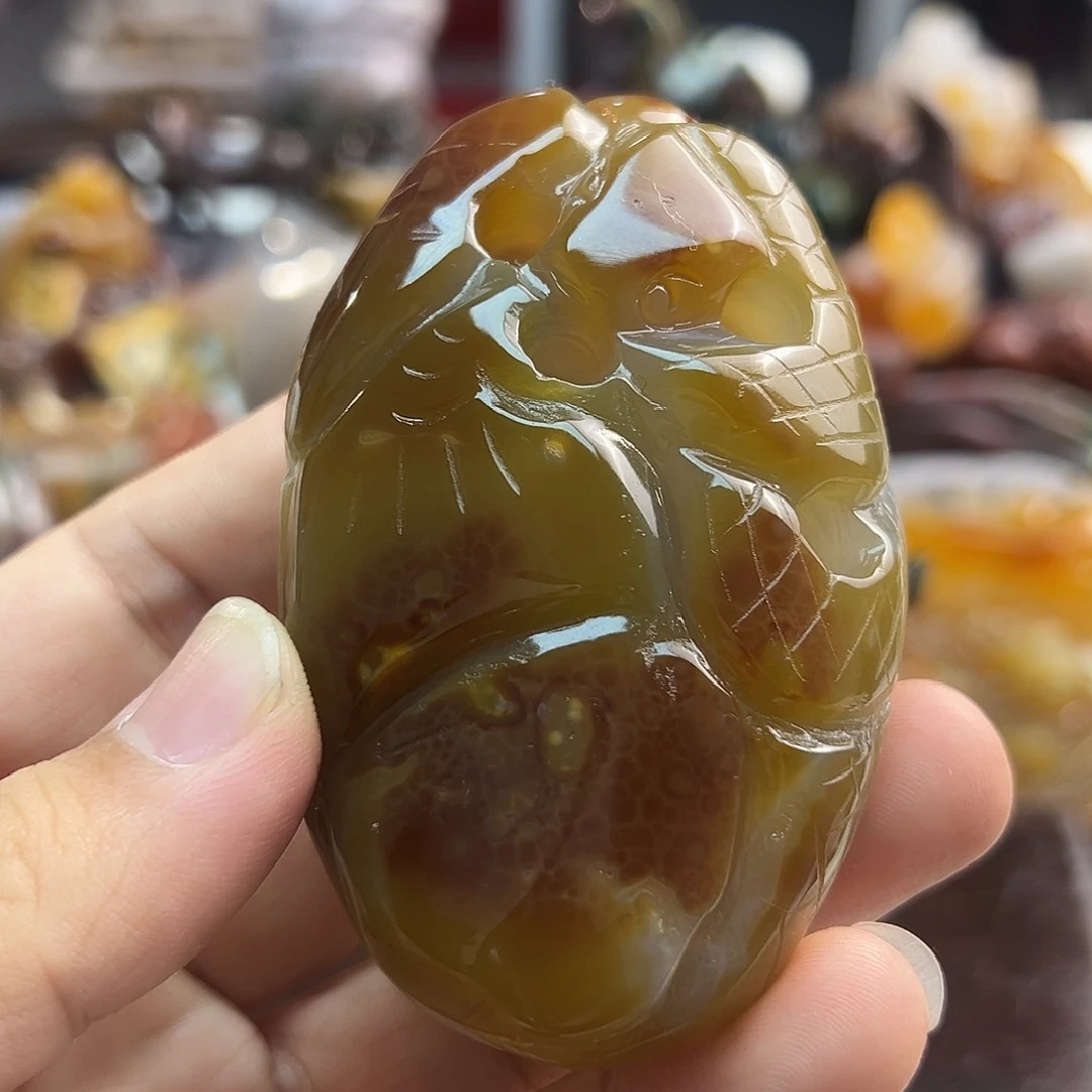 玛瑙/玉髓未镶嵌颈饰