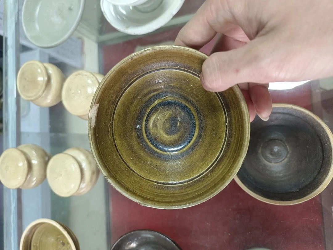 黄鳝釉碗     复古