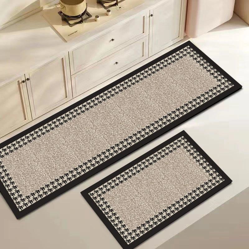 478 【45*80+45*160】硅藻泥家用厨房地垫防滑可擦耐脏加厚垫