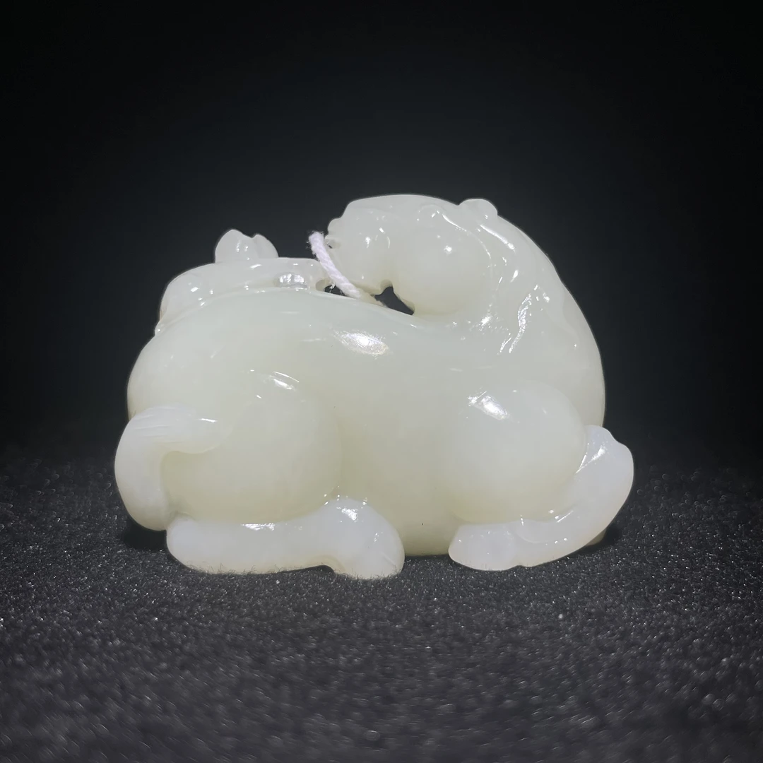 臻藏（8a）和田玉马上封侯2506090106