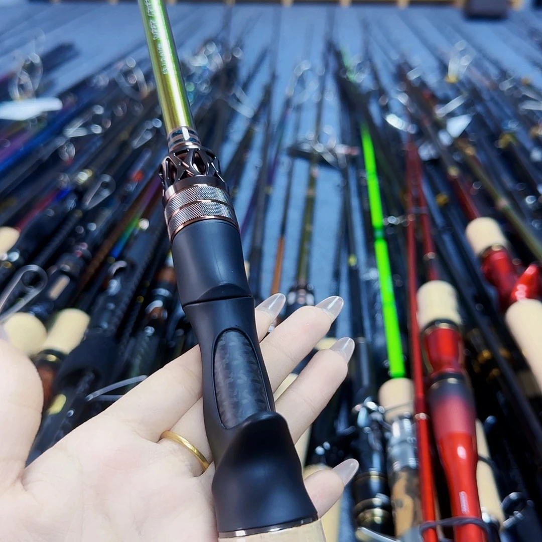 啊***健3.8m碳素路亚竿枪饼杆链接