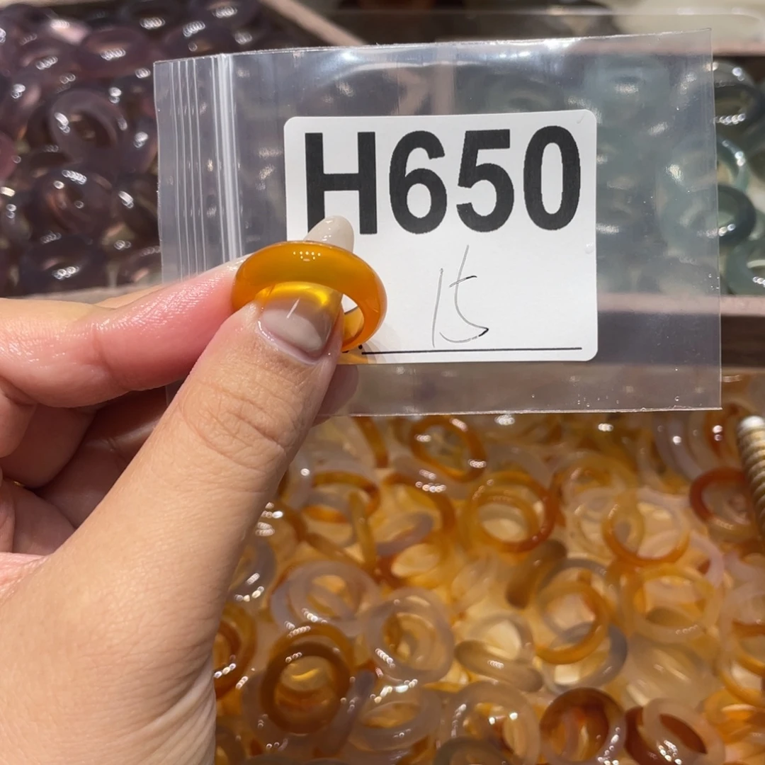 玛瑙/玉髓未镶嵌戒指650