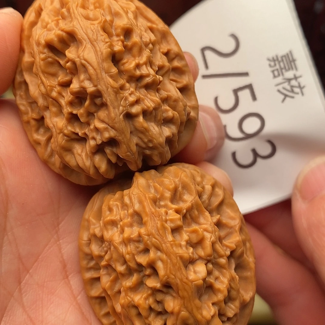 把件文玩核桃38鸡心