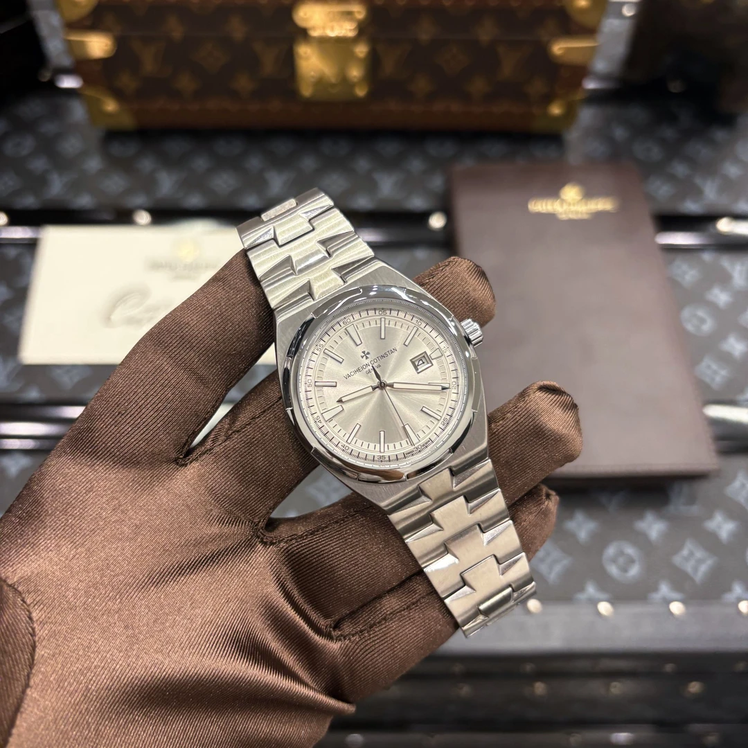 全新4500V/ 铂金/白面/全自动机械表【冰冰补贴】