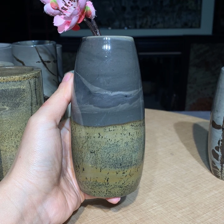 ，广西国画石摆件，收藏观赏