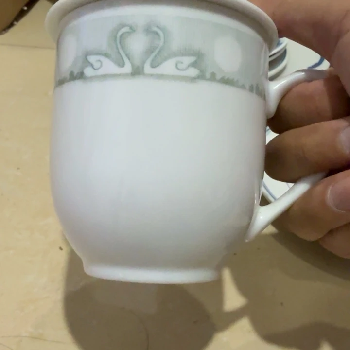 醴陵群力白天鹅茶杯