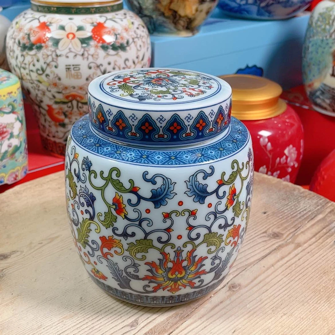 【闪购商品】罐陶瓷茶叶罐密封罐
