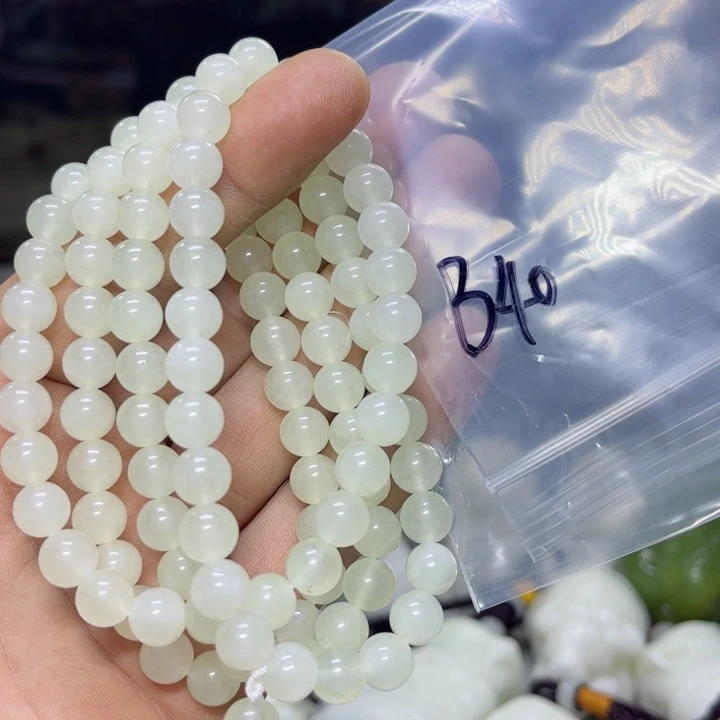 蛇纹石玉项链未镶嵌【**】