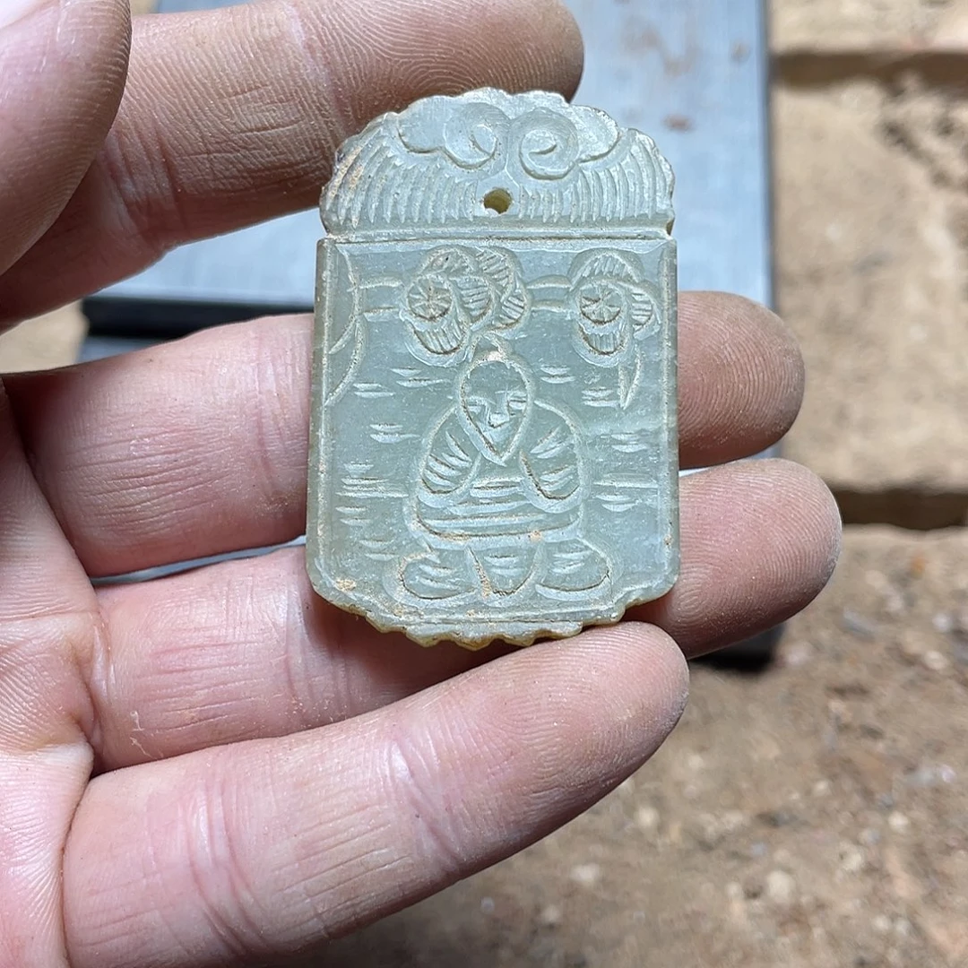 白玉菩提吊坠gjkjhbh