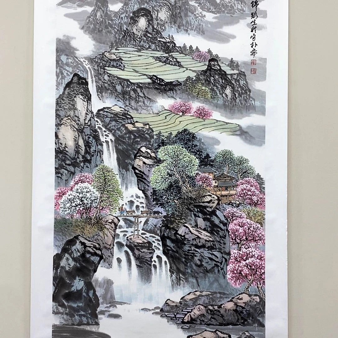国画刘路生四尺精品佳作