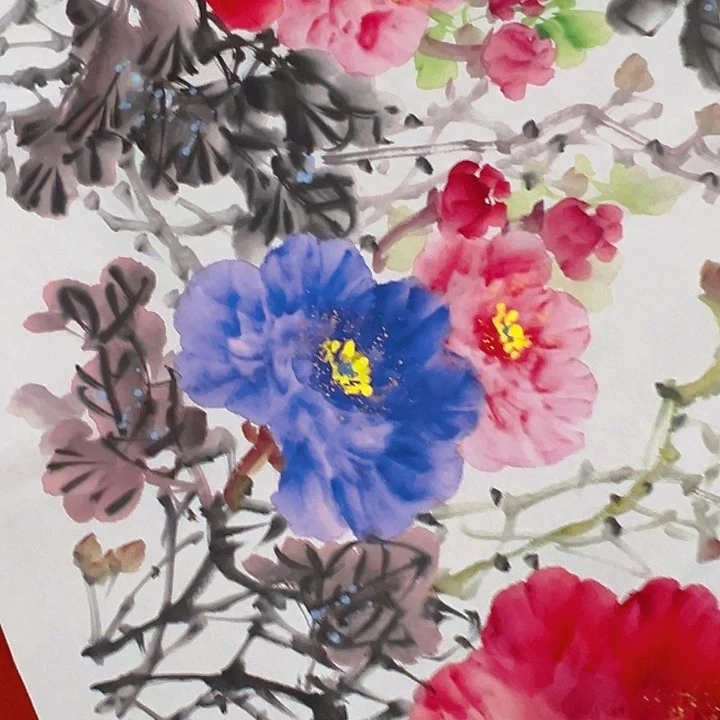 国画老师纯手绘作品欣赏