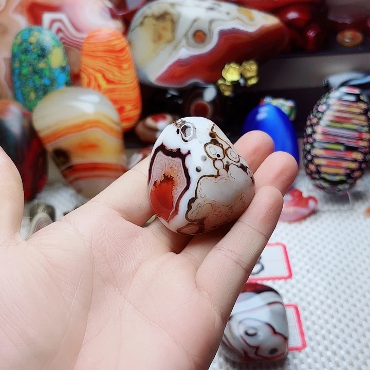 A***y未镶嵌玛瑙/玉髓珠宝半成品