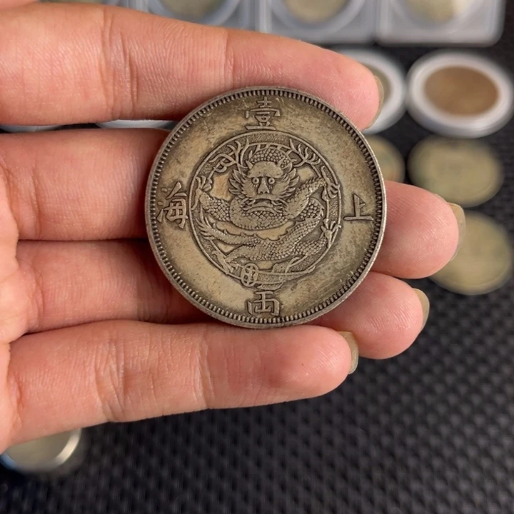 金属大头龙洋船洋工艺品