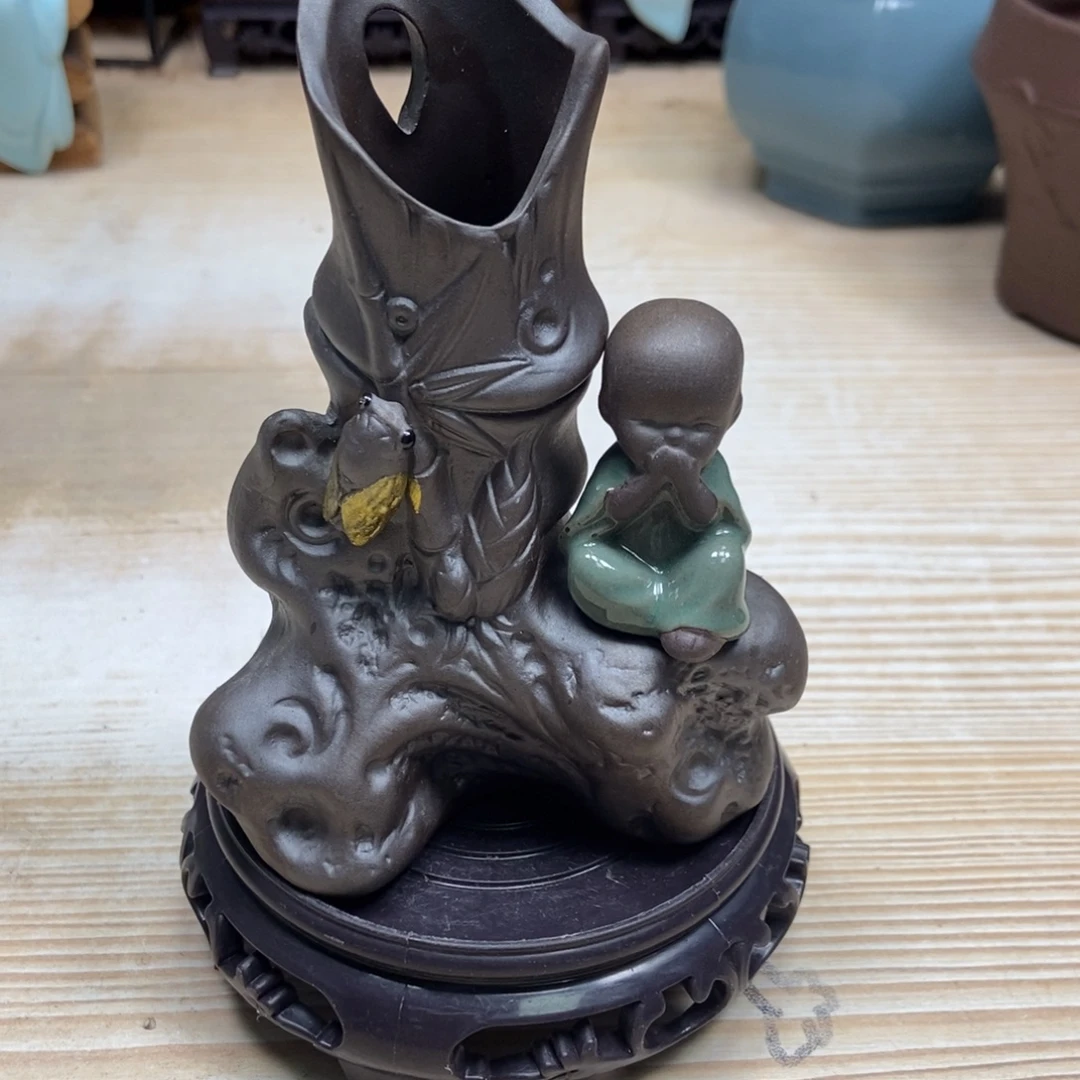 瓷片陶瓷花盆陶瓷艺术