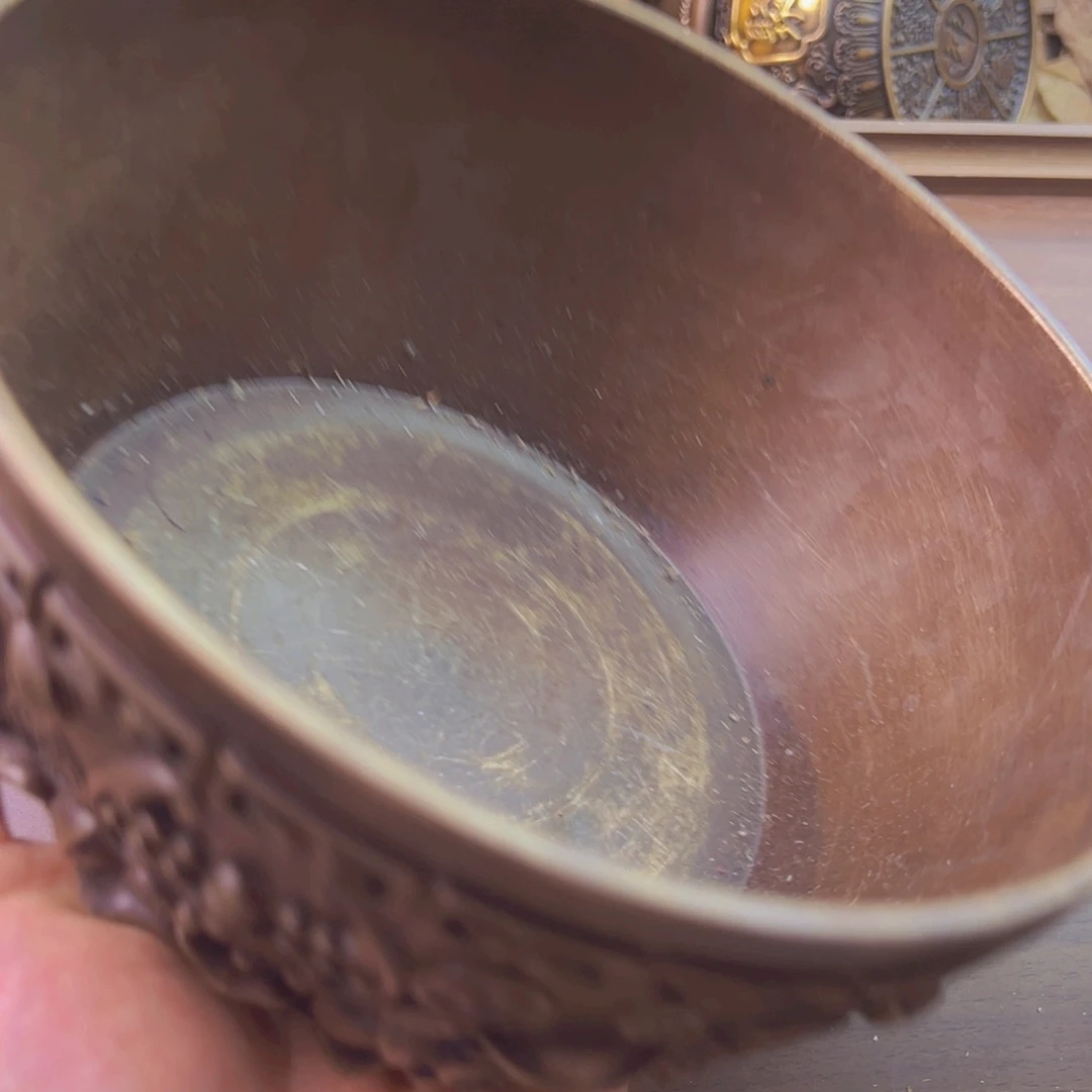 原矿风磨铜正版聚泰聚宝盆