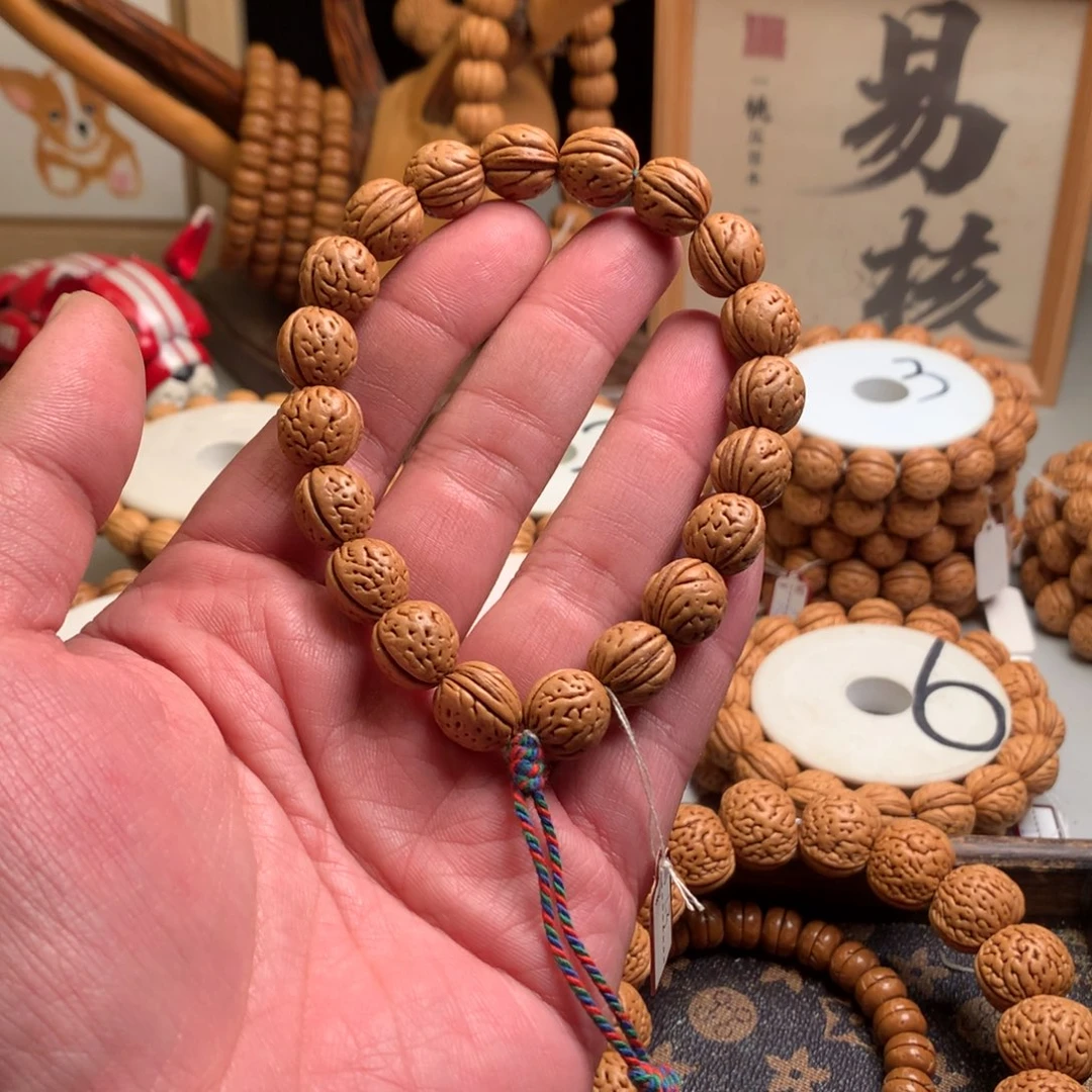 桃核手串【小龙蛋】1.3小桃核手持