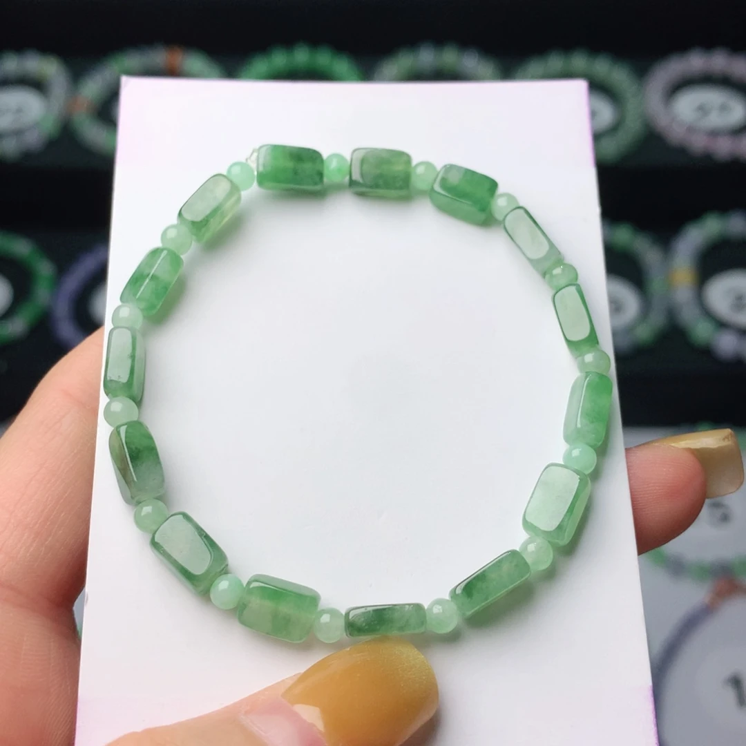 翡翠未镶嵌手链翡翠