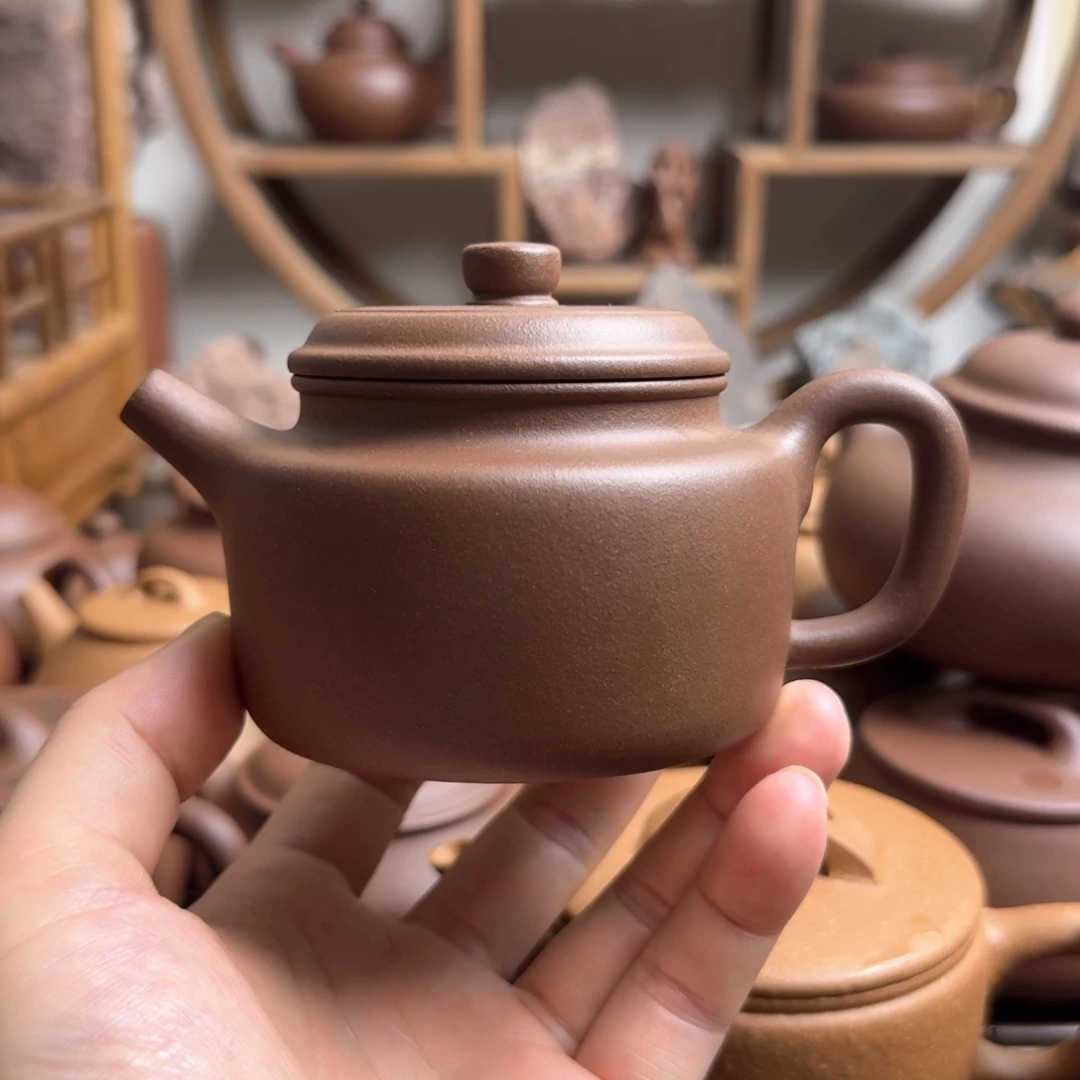 茶壶紫砂德钟220cc台西嫩底槽清