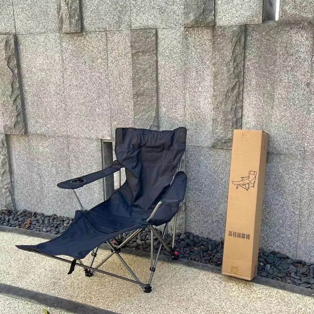 117590户外折叠躺椅月亮椅休闲钓鱼椅子