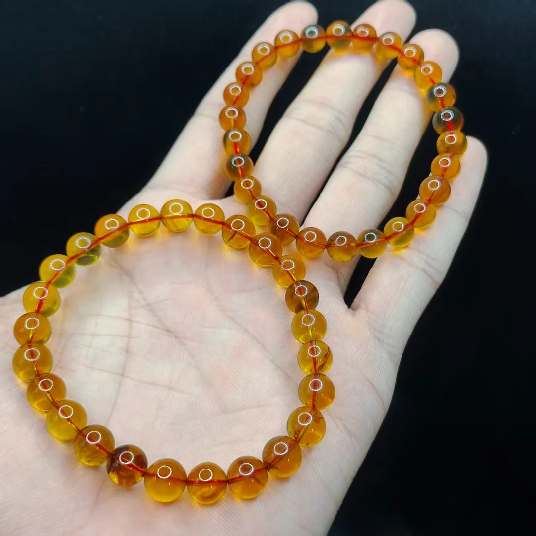 【康康严选】紫罗兰琥珀单圈手串GL【多样性发其一】约7mm+