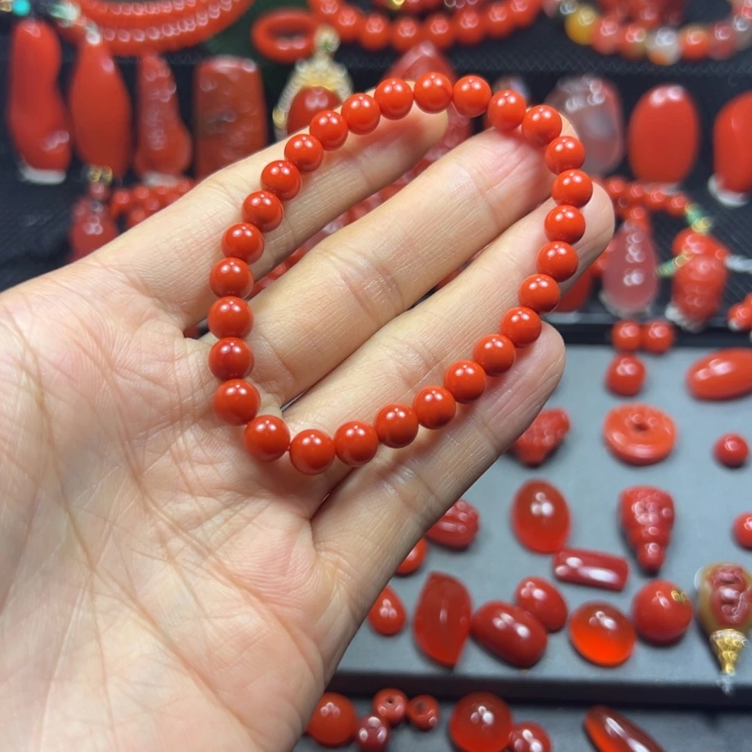 未镶嵌南红玛瑙珠宝奇石