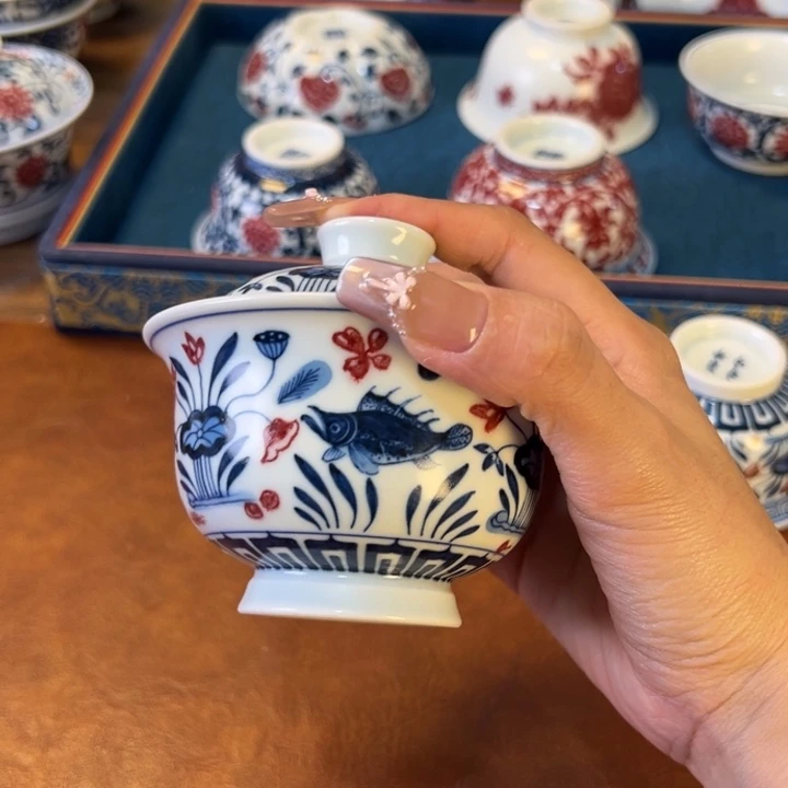 瓷片景德镇陶瓷手工手绘