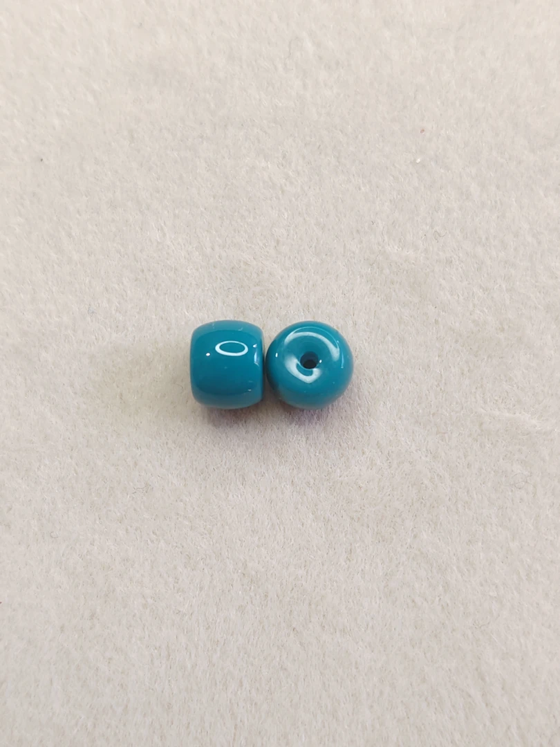 精品（文玩）归元款（7直切蓝绿）配饰配珠