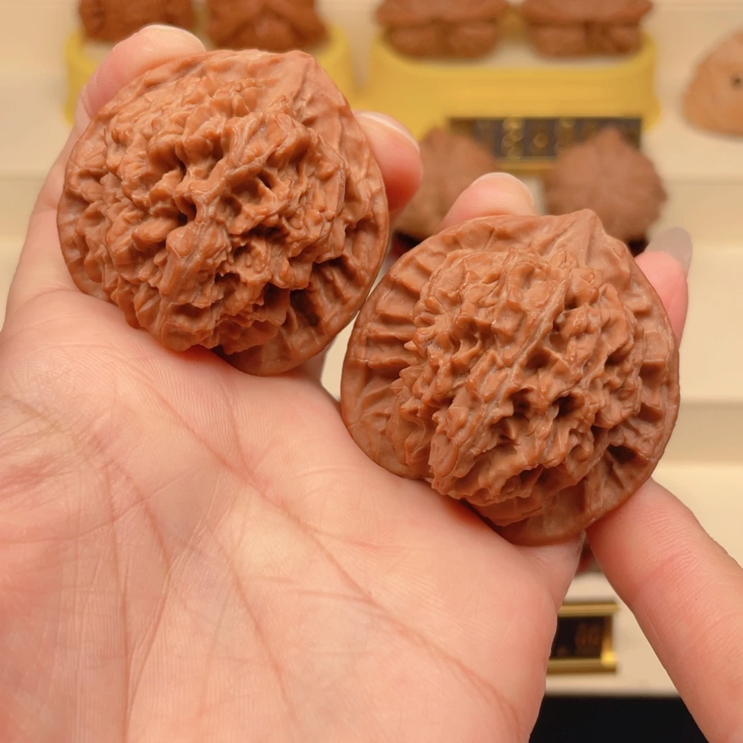 文玩核桃把件乾隆官帽43