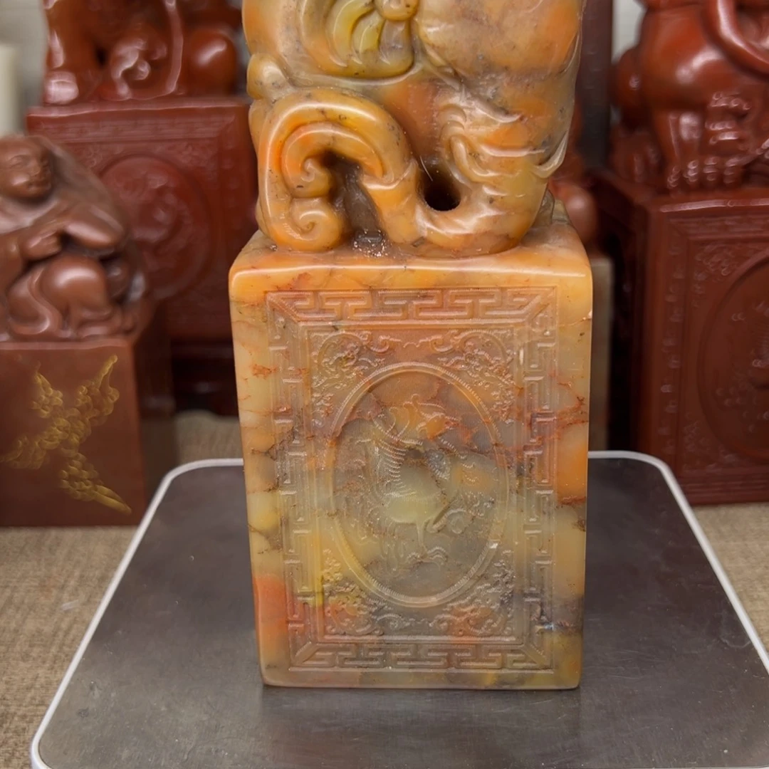 寿山石印石精品印章