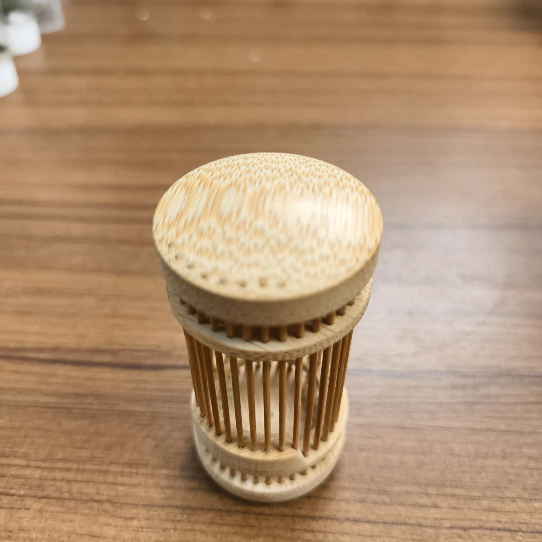 竹料笼手把件手工拉条独特设计适合鸣虫的笼子