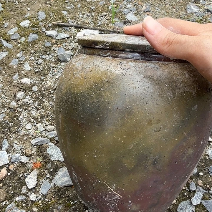 钦州坭兴陶柴烧09瑕疵