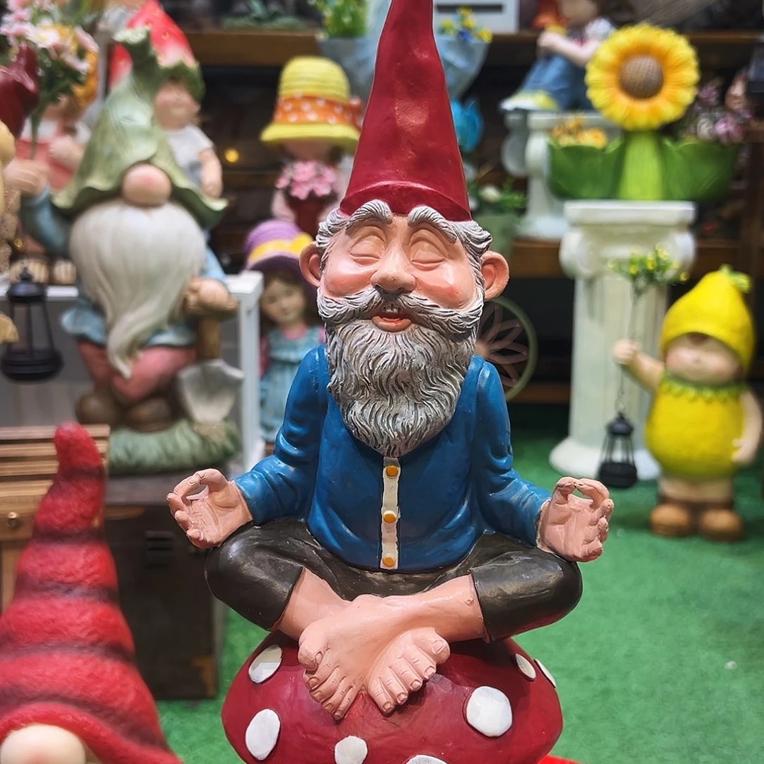 花园摆件红红火火