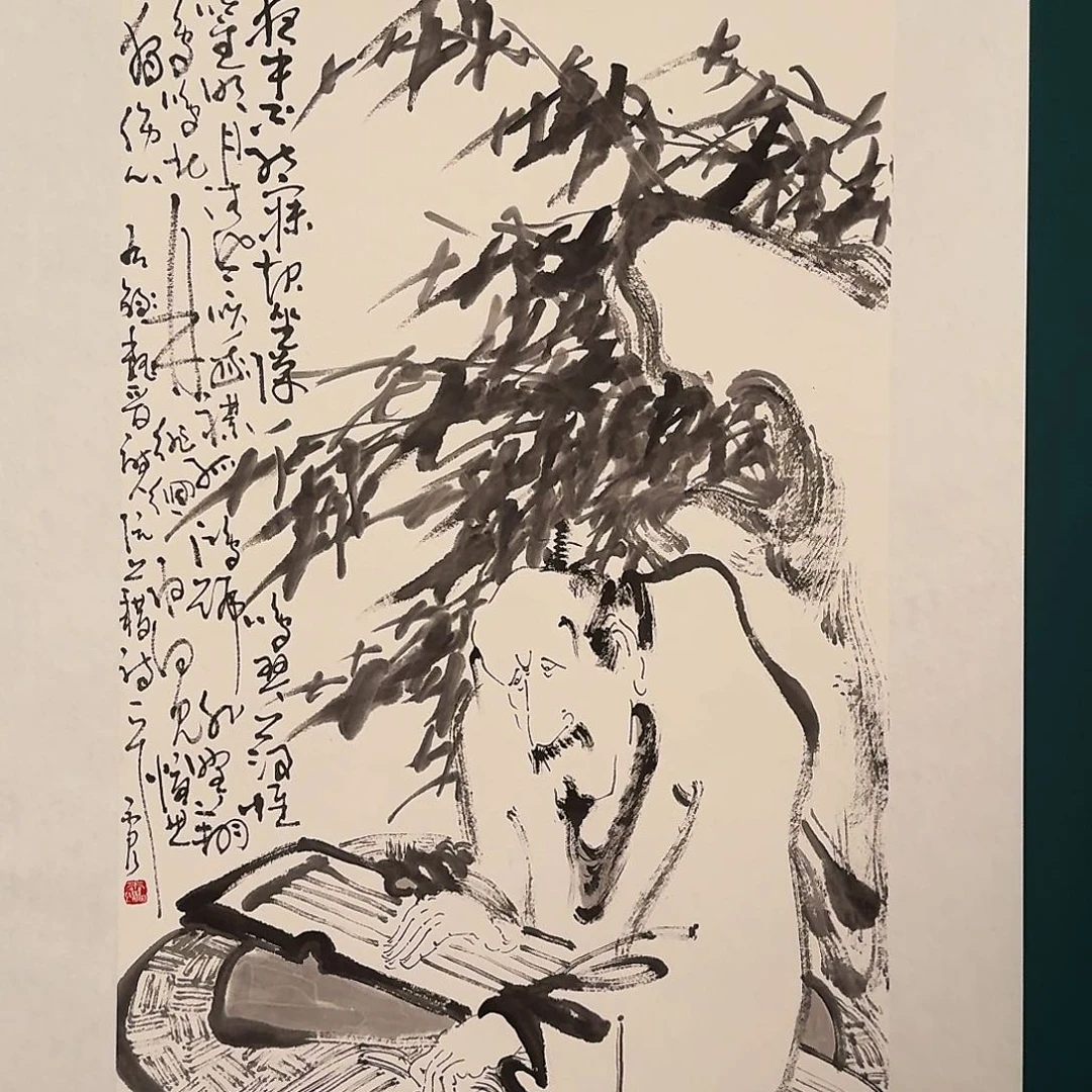 国画雷公老师作品画作