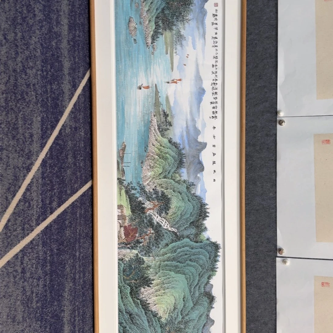 用***0国画国画作品山水花鸟
