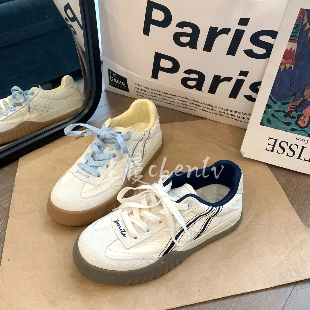 CHENLV/尘履2025春夏新款板鞋透气时尚百搭小众风格