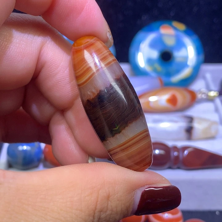 玛瑙/玉髓未镶嵌颈饰