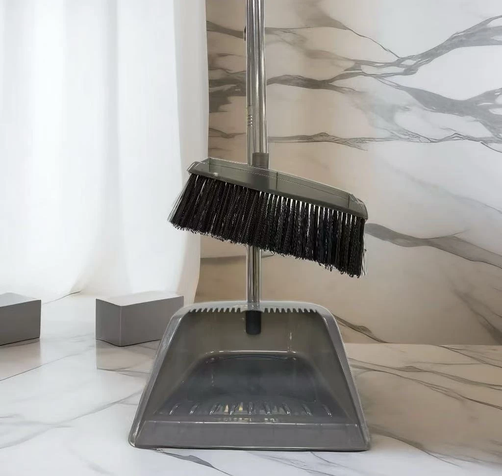 【扫把两件套】透明扫把簸箕套装高档软毛加厚不粘毛发防风簸箕套