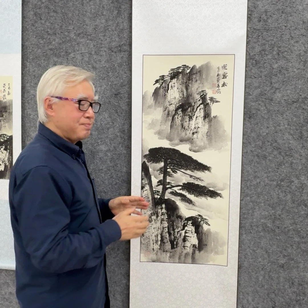 国画国画WZF国画作品