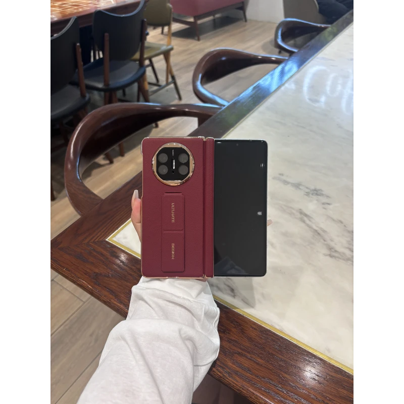 适用于华为MateX5/MateX6腕带中轴商务手机壳折叠手机折叠屏手机