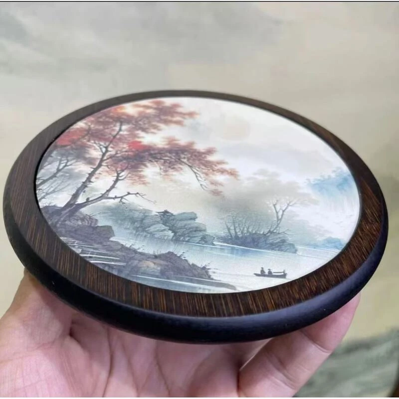 （旗舰号）山水画小壶承